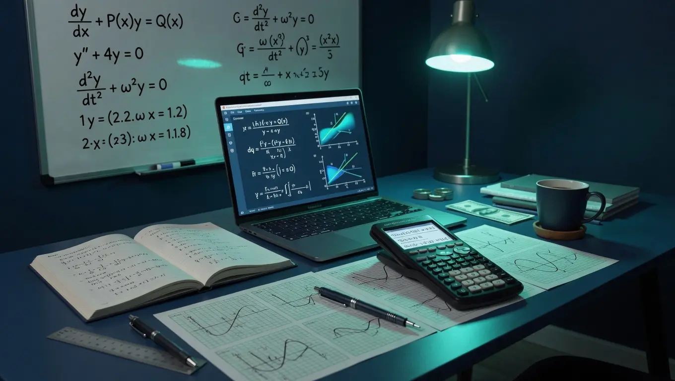 Ecuaciones Diferenciales — modelo universitario personalizado